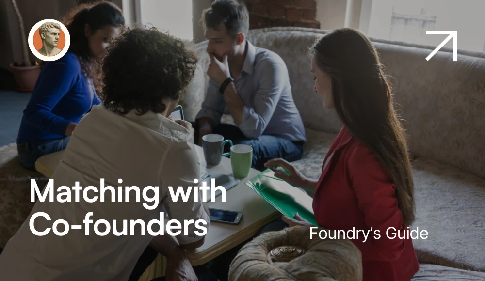 Matching with Co-Founders