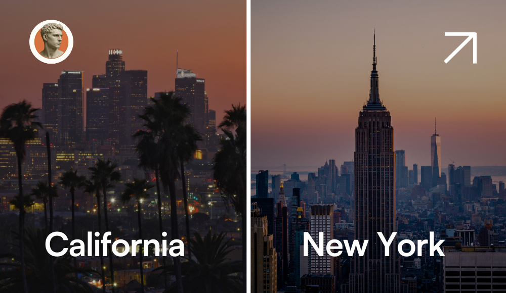 California vs New York for Startup Founders: Which State Wins in 2025?