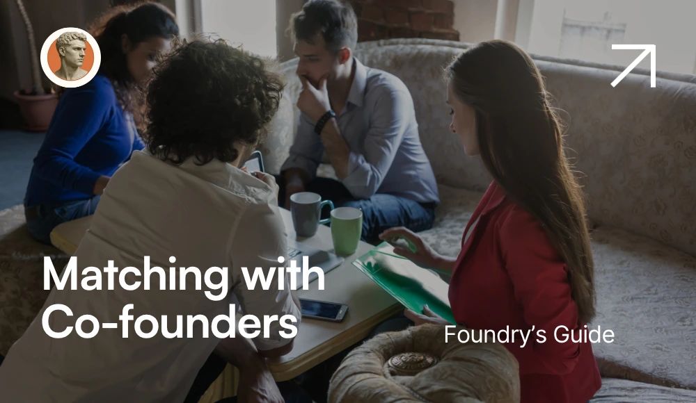 Matching with Co-Founders